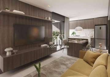 Apartamento com 2 dormitórios à venda, 55 m² por r$ 538.072 - bacacheri - curitiba/pr