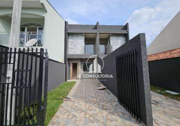 Sobrado com 3 dormitórios à venda, 83 m² por r$ 429.000,00 - sítio cercado - curitiba/pr