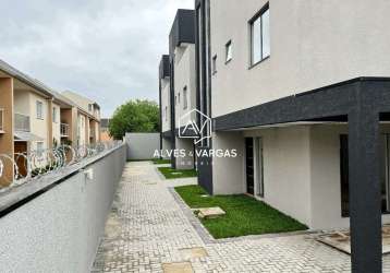 Casa em condomínio fechado com 3 quartos à venda na rua joel pedrini, 263, uberaba, curitiba por r$ 690.000