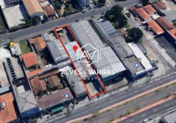 Terreno comercial à venda na avenida marechal floriano peixoto, 7054, hauer, curitiba, 600 m2 por r$ 3.280.000