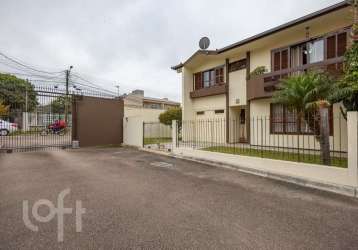 Casa em condomínio fechado com 4 quartos à venda na rua henrique dyck, 127, boqueirão, curitiba, 306 m2 por r$ 1.049.000