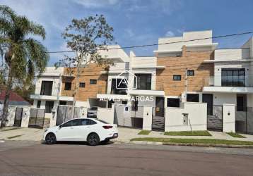 Casa em condomínio fechado com 3 quartos à venda na dr. rubens machado câmara, 80, jardim social, curitiba por r$ 1.250.000