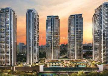 Parque global torre ibirapuera. apartamento à venda, 260 m², varanda, 4 suítes, 4 vaga e lazer. av. marginal pinheiros, 14500, real parque - sp