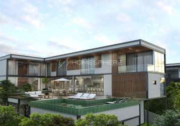 São fernando golf club - cotia. projeto de veridiana gonzaga. casa à venda com vista para o campo de golf, 540 m², 4 suítes, piscina, sauna e 4 vagas.