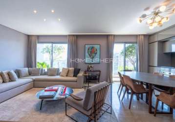 Vila nova luxury home design r. marcos lopes, 272. cobertura à venda vila nova conceição, 190m², 1 quarto, sendo 1 suíte, linda vista, varanda gourmet, hidromassagem e 2 vagas