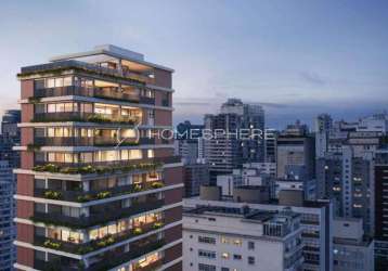 Condomínio oscar 900 apartamento rua oscar freire, 900. venda apartamento com 237 m², 3 suítes, 3 vagas e lazer na r. oscar freire com a r. bela cintra. rfm entrega dezembro de 2026.