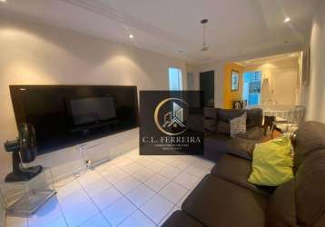 Apartamento com 2 dormitórios à venda, 80 m² por r$ 370.000,00 - ocian - praia grande/sp