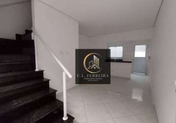 Casa à venda, 53 m² por r$ 293.000,00 - tupi - praia grande/sp