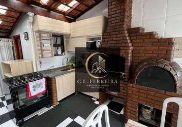 Casa com 3 dormitórios à venda, 123 m² por r$ 425.000,00 - jardim real - praia grande/sp