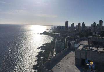 Apartamento para venda em salvador, ondina, 1 dormitório, 1 suíte, 1 banheiro, 1 vaga