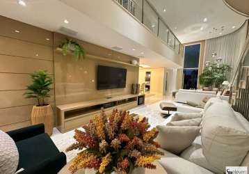 Casa 4 suites em alphaville 2 com infra anual