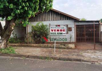 Casa com 3 dormitórios à venda por r$ 370.000,00 - brasília - londrina/pr