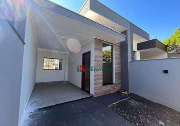 Casa com 3 dormitórios à venda, 96 m² por r$ 400.000,00 - sabará i - londrina/pr