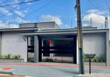 Linda casa moderna com 3 dormitórios à venda, 157 m² por r$ 975.000 - san fernando - londrina/pr