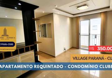 Apartamento requintado, lindos móveis planejados e porcelanato em todo o imóvel!