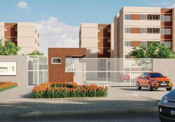 Apartamento no residencial garden em dois carneiros: 2 quartos, suíte, varanda, área de lazer completa e até r$ 75mil em subsídio!