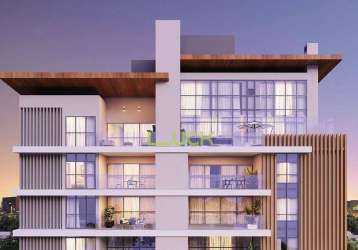 Apartamento garden com 3 dormitórios à venda, 166 m² por r$ 2.794.280,00 - centro - curitiba/pr