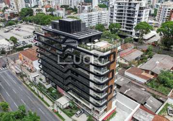 Apartamento com 1 quarto para alugar na rua campos sales, alto da glória, curitiba, 26 m2 por r$ 2.600