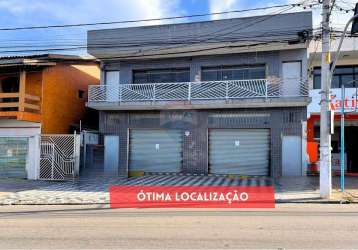 02 salões comerciais piso térreo e superior no bairro do jacaré em cabreúva