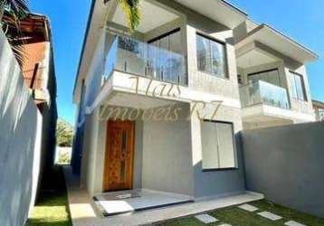 Casa para venda em niterói, peixoto, 4 dormitórios, 4 suítes, 5 banheiros, 2 vagas