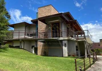 Casa para venda em santo antônio do pinhal, 4 dormitórios, 4 suítes, 4 banheiros, 4 vagas