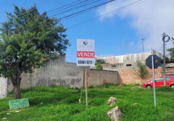 Terreno de esquina em são josé dos pinhais