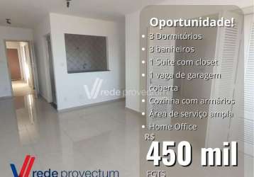 Apartamento com 3 quartos à venda na rua cônego cipião, 797, centro, campinas, 103 m2 por r$ 440.000