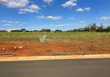 Terreno em condomínio fechado à venda na avenida aristóteles costa, 1000, jardim fortaleza, paulínia por r$ 476.000