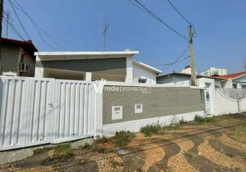 Casa comercial com 5 salas à venda na praça inês de castro, 267, jardim nossa senhora auxiliadora, campinas, 160 m2 por r$ 650.000