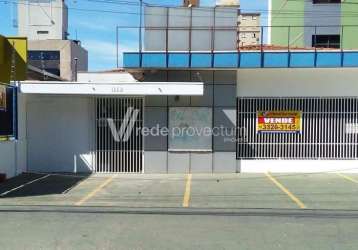 Casa comercial à venda na avenida barão de itapura, 1142, botafogo, campinas, 391 m2 por r$ 1.800.000