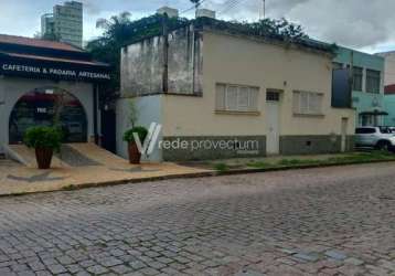 Casa comercial com 4 salas à venda na rua barão geraldo de resende, 90, botafogo, campinas, 103 m2 por r$ 1.150.000