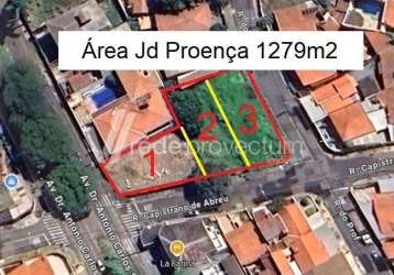 Terreno comercial à venda na rua capistrano de abreu, 486, jardim proença, campinas por r$ 3.069.777