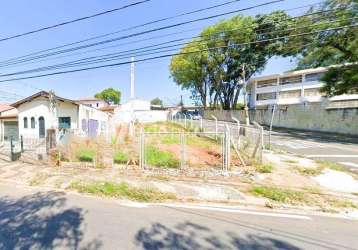 Terreno comercial à venda na cônego pedro bonhomme, 2203, taquaral, campinas por r$ 800.000