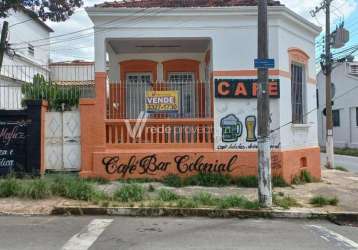 Casa comercial com 3 salas à venda na rua sebastião de souza, 73, centro, campinas, 165 m2 por r$ 590.000