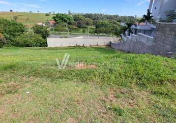 Terreno à venda na avenida mackenzie, km5, loteamento residencial pedra alta (sousas), campinas por r$ 700.000