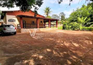 Chácara / sítio com 3 quartos à venda no parque são quirino, campinas , 400 m2 por r$ 800.000