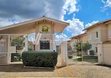 Casa em condomínio fechado com 3 quartos à venda na rua célia aparecida de souza bouffier, 299, bosque de barão geraldo, campinas, 120 m2 por r$ 750.000