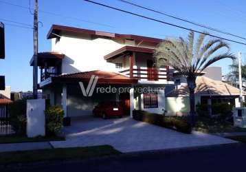 Casa em condomínio fechado com 5 quartos à venda na rua joão previtalle, 2780, condomínio residencial terras do caribe, valinhos, 329 m2 por r$ 1.448.000