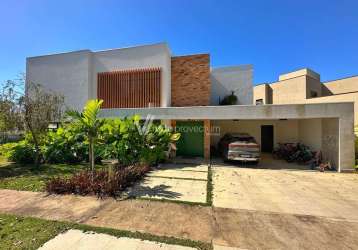 Casa em condomínio fechado com 3 quartos à venda na avenida carlos diaulas serpa, 220, loteamento parque dos alecrins, campinas, 255 m2 por r$ 2.800.000