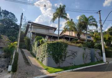 Casa em condomínio fechado com 3 quartos à venda na rua luiz de paula, 240, parque jatibaia (sousas), campinas, 350 m2 por r$ 1.800.000