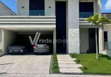 Casa em condomínio fechado com 4 quartos à venda na avenida pompeo basso, 685, residencial real parque sumaré, sumaré, 220 m2 por r$ 1.645.000