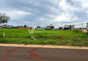 Terreno em condomínio fechado à venda na rua sebastião cardoso, 168, parque brasil 500, paulínia por r$ 565.000