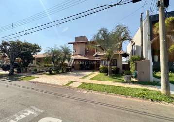 Casa em condomínio fechado com 3 quartos à venda na alameda martinica, 301, condomínio residencial terras do caribe, valinhos, 372 m2 por r$ 1.950.000