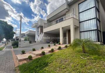 Casa em condomínio fechado com 4 quartos à venda na orivaldo de barros, 129, swiss park, campinas, 360 m2 por r$ 2.850.000