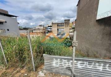 Terreno loteamento no bairro iguaçu - ipatinga