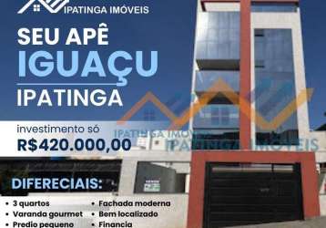 Apartamento no bairro iguaçu - ipatinga