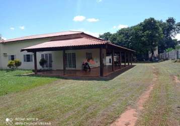 Chácara à venda, 3 quartos, 1 suíte, 4 vagas, chácaras mariitas - uberaba/mg