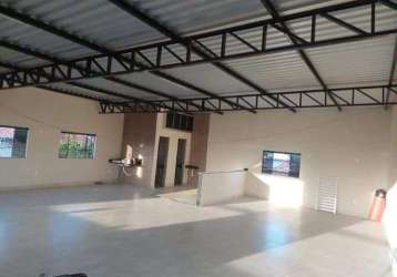 Galpão para alugar, 145 m² por r$ 2.500,00/mês - boa vista - uberaba/mg