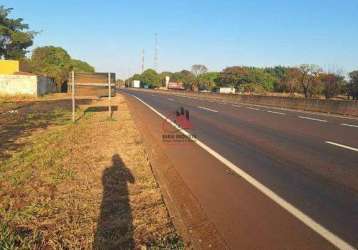 Terreno comercial à venda de frente para a mg 427 - uberaba-mg