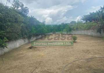 Terreno à venda na zona rural, iranduba , 2100 m2 por r$ 165.000